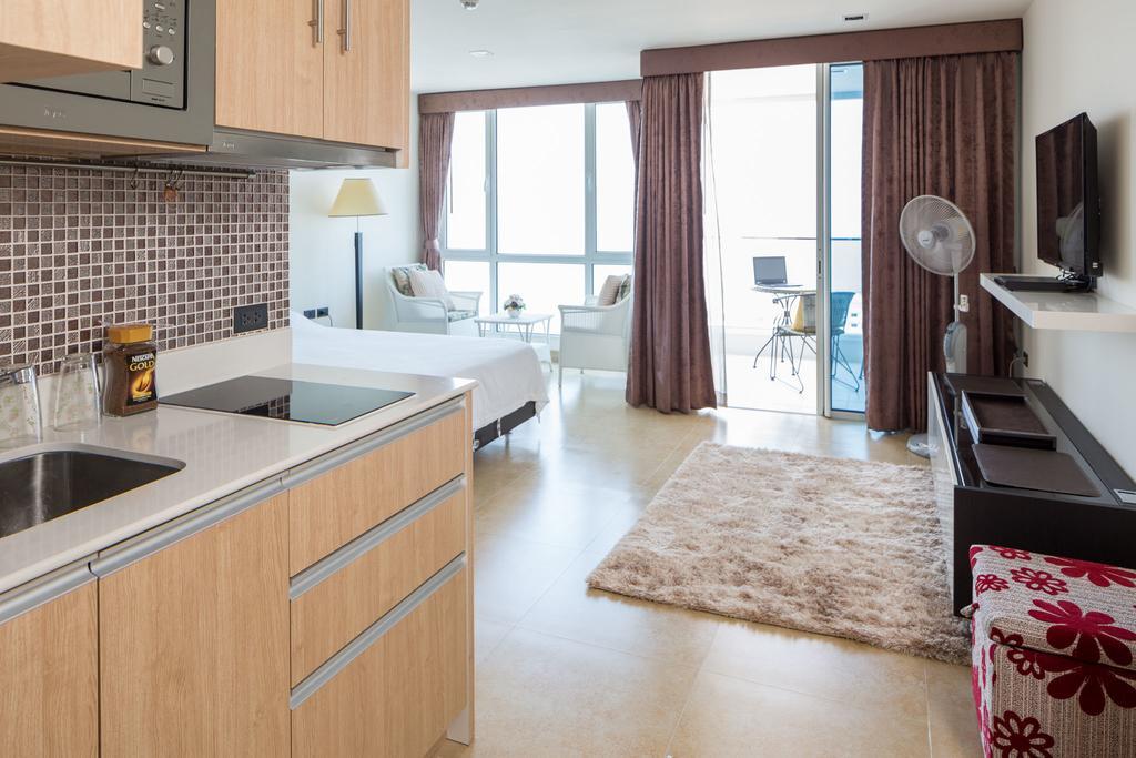The Cliff Residence Condo Pattaya Phòng bức ảnh